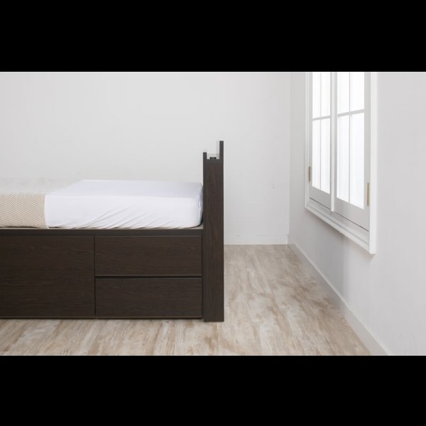 画像7: セミオーダーショート丈チェストベッド セミシングル【Varier-s】日本製 スマート棚付き 開梱設置込み