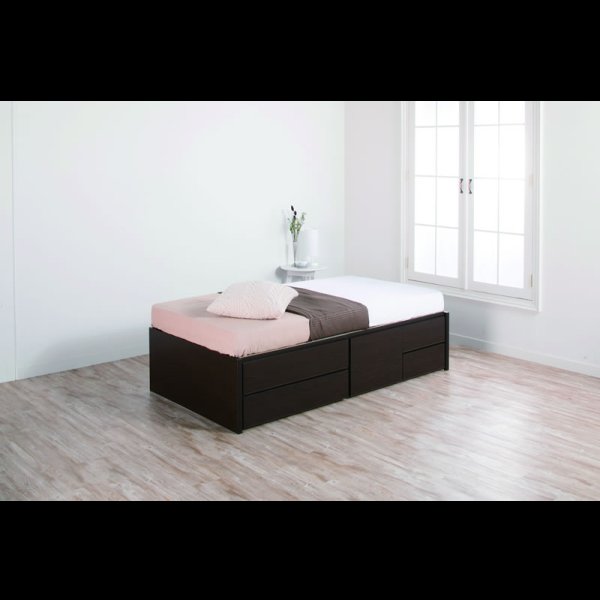 画像3: セミオーダーショート丈チェストベッド セミシングル【Varier-s】日本製 ヘッドレス 開梱設置込み