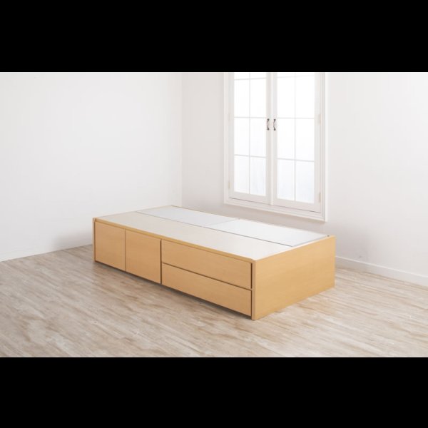 画像15: セミオーダーショート丈チェストベッド セミシングル【Varier-s】日本製 ヘッドレス 開梱設置込み