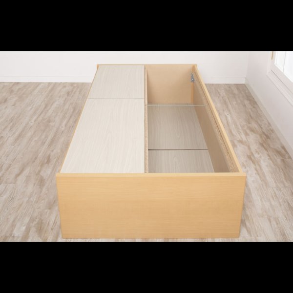 画像16: セミオーダーショート丈チェストベッド セミシングル【Varier-s】日本製 ヘッドレス 開梱設置込み