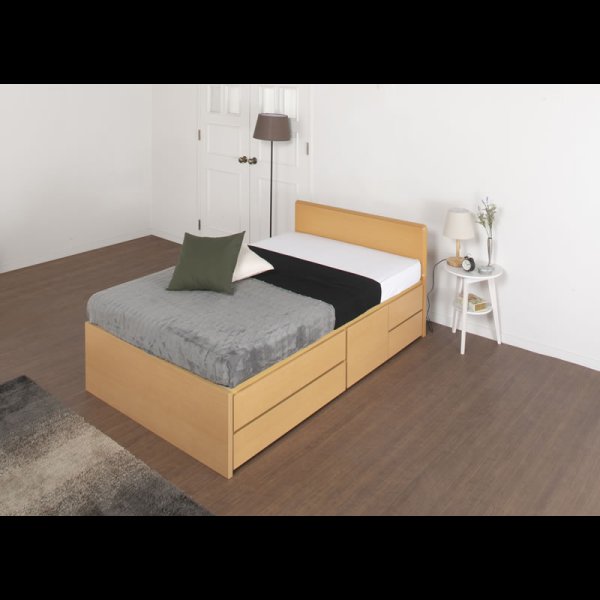 画像3: セミオーダーチェストベッド シングル【Varier】日本製 フラットパネル 開梱設置込み