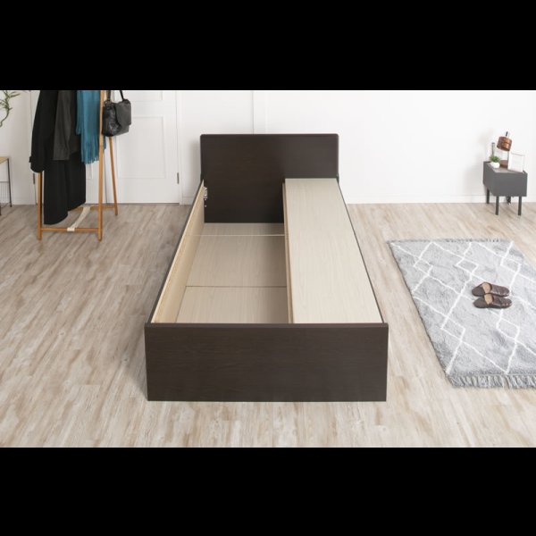 画像8: セミオーダーチェストベッド シングル【Varier】日本製 フラットパネル 開梱設置込み