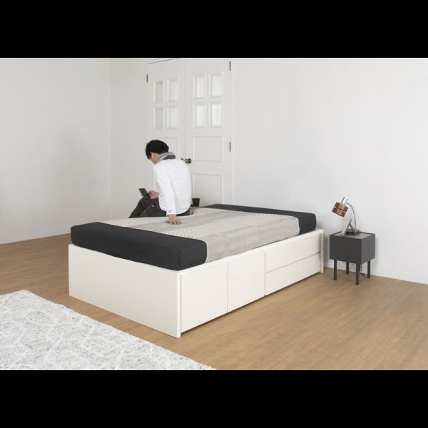 画像6: セミオーダーチェストベッド セミダブル【Varier】日本製 ヘッドレス  開梱設置込み