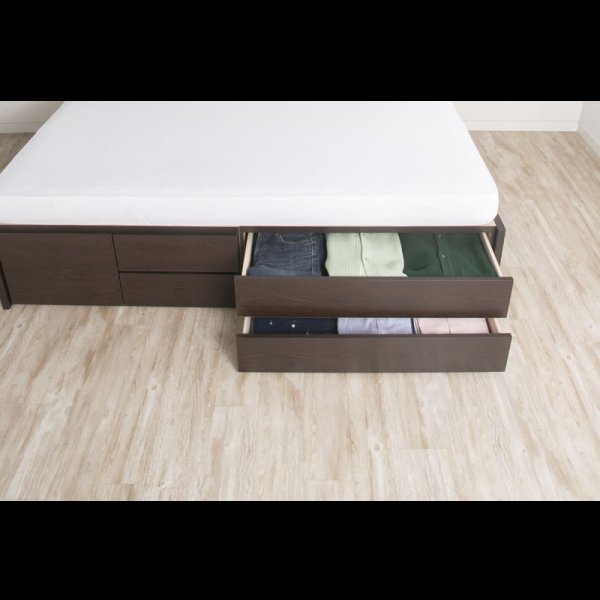 画像11: セミオーダーチェストベッド セミダブル【Varier】日本製 ヘッドレス  開梱設置込み