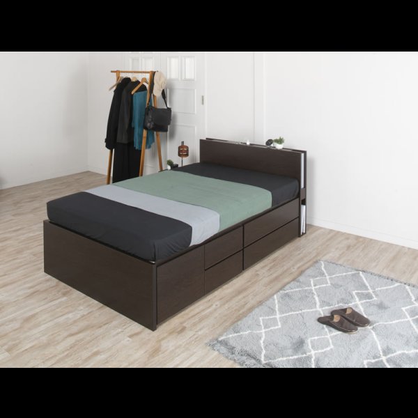 画像5: セミオーダーチェストベッド セミシングル【Varier】日本製 ムード照明付き 開梱設置込み