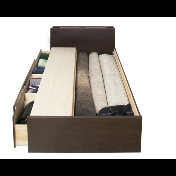 画像12: セミオーダーチェストベッド セミシングル【Varier】日本製 ムード照明付き 開梱設置込み