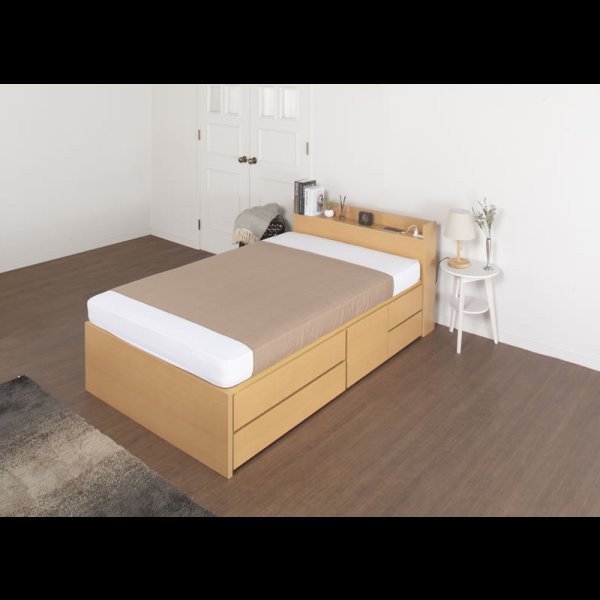 画像3: セミオーダーチェストベッド シングル【Varier】日本製 スタンダード 開梱設置込み