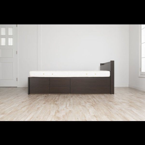 画像6: セミオーダーチェストベッド シングル【Varier】日本製 スリム棚付き 開梱設置込み