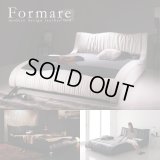 高級レザー仕様セミダブルベッド【Formare】フォルマーレ 日本向け仕様 5年保証付き