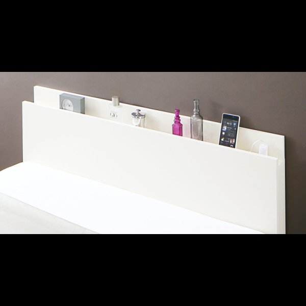 画像8: 国産跳ね上げ式セミシングルベッド【Amaryllis】アマリリス