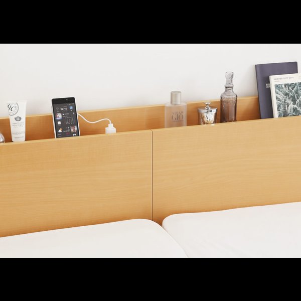 画像16: 国産跳ね上げ式セミシングルベッド【Amaryllis】アマリリス