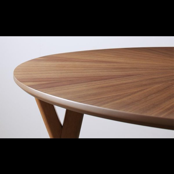 画像9: 北欧デザイン丸テーブルダイニングセット おしゃれで重ねられるダイニングチェア付き