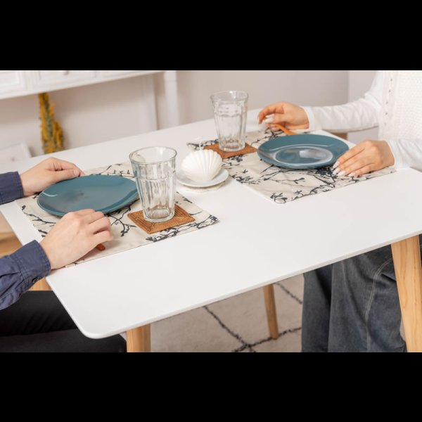 画像19: カフェや二人暮らしにおすすめ！コンパクトサイズダイニング・スクエアテーブル＆チェアセット【Daniela】