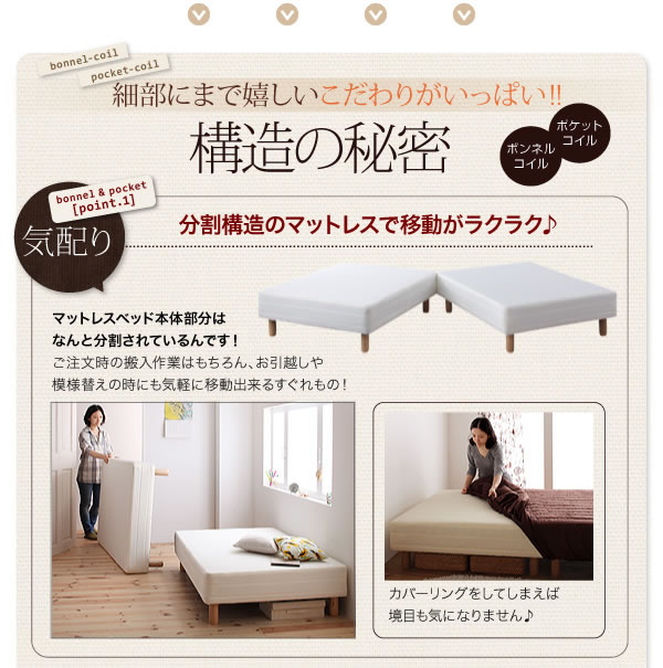 20色カバーリングマットレスベッド 激安通販