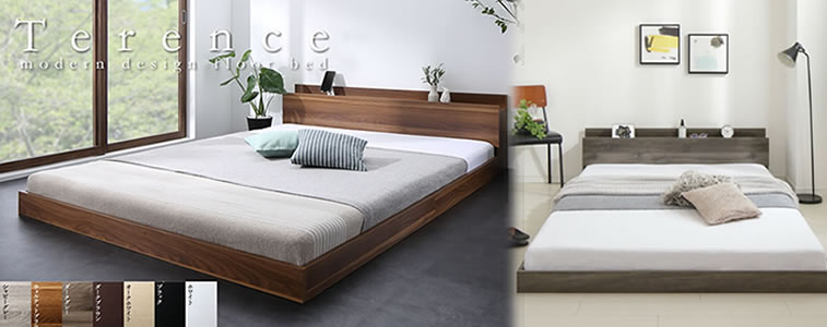 フロアベッド:セミダブルサイズのおすすめベッド