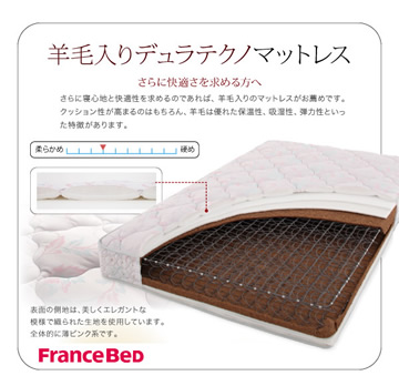 羊毛入りデュラテクノマットレス
