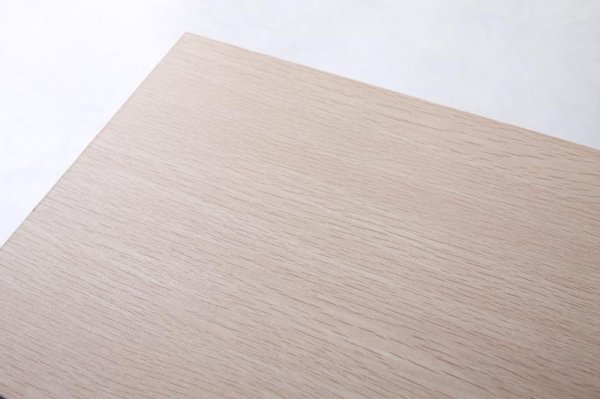 画像4: ウォールナット柄シンプルデザインフロア仕様ダブルベッド【W.coRe】ダブルコア (4)