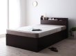 画像3: 日本製：深さが選べる大容量ベッド下収納付きすのこタイプシングルベッド (3)
