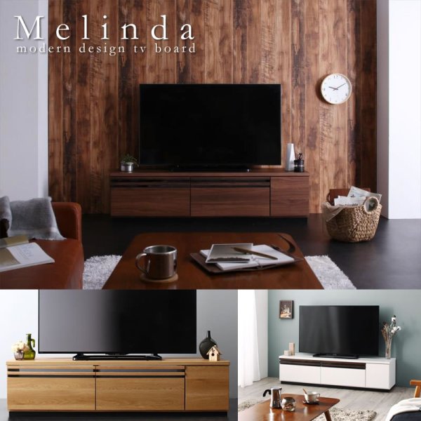 画像1: 日本製・高品質・完成品・テレビボード【Melinda】メリンダ 150cm (1)