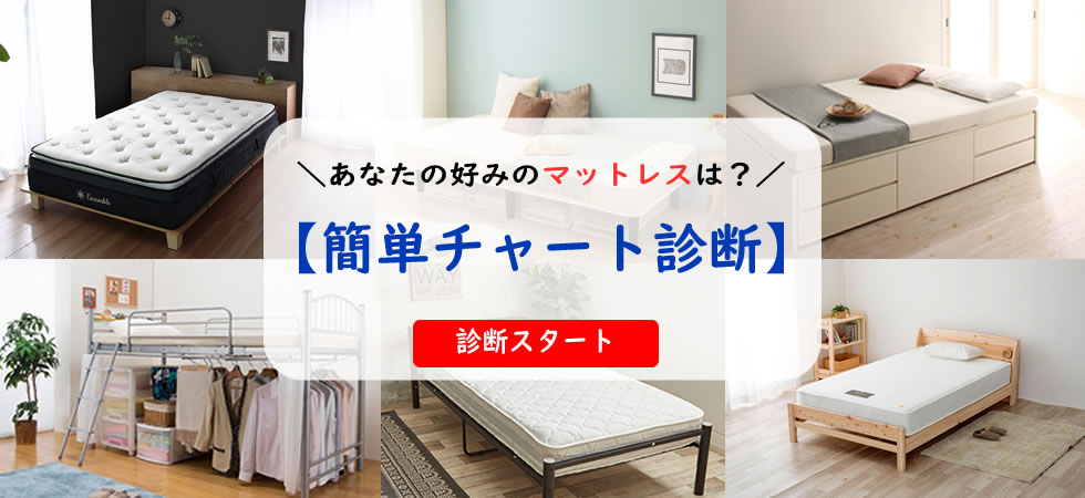 マットレスの選び方ＹｅｓＮｏチャート
